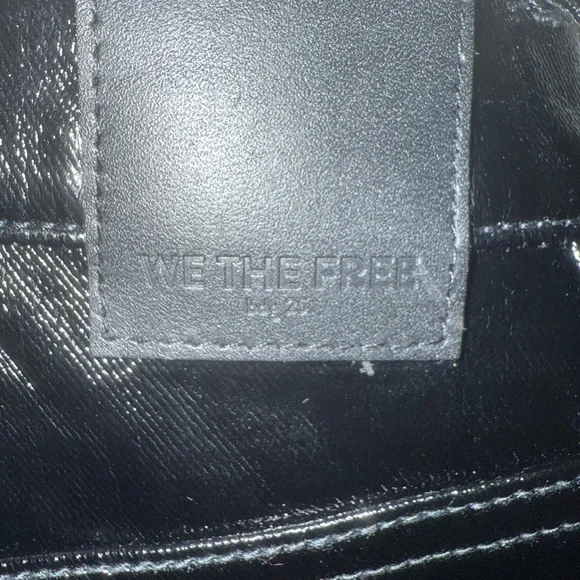 Free people - We the Free - phoenix coated vegan leather pants size 29 nwot - Picture 11 of 12